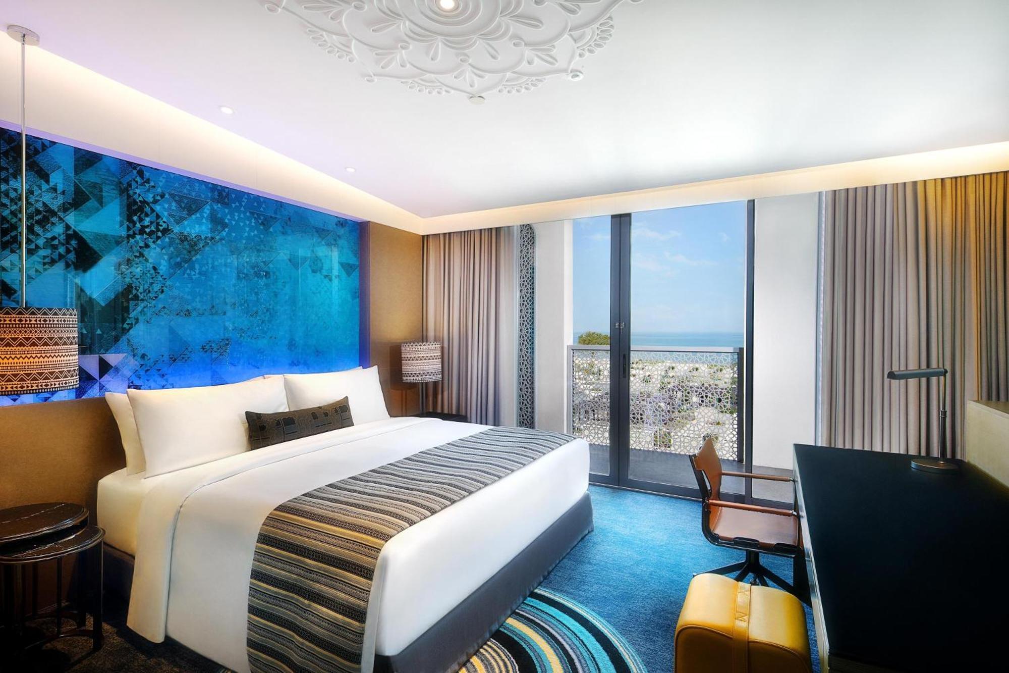 Hotel W Mascate Exterior foto Deluxe Ocean View